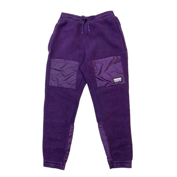 Adidas Vocal Sherpa Track Sweatpants Size Large - Picture 6 of 9